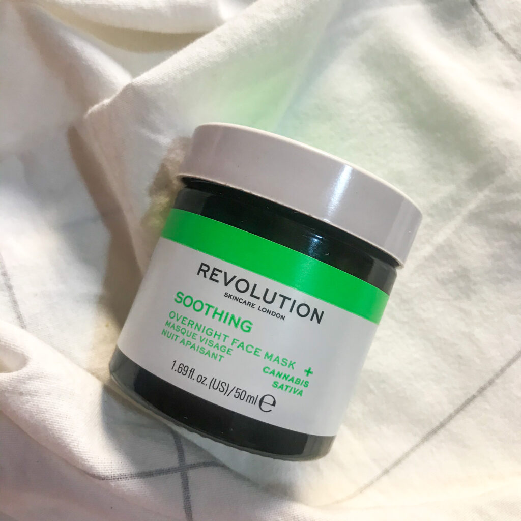 maschera viso notte lenitiva angry mood soothing - revolution skincare