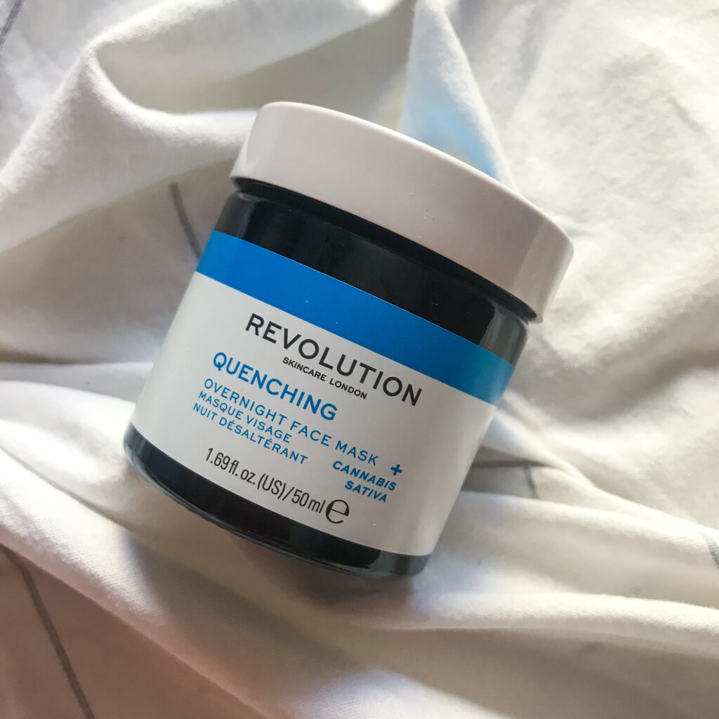 Maschera viso notte idratante Thirsty Mood Quenching - revolution skincare