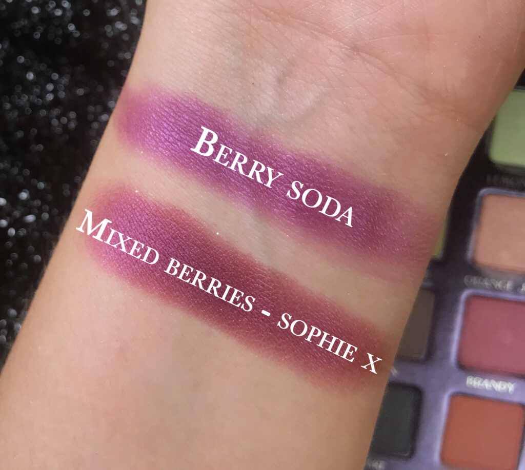 swatch e comparazioni bartender spell , berry soda